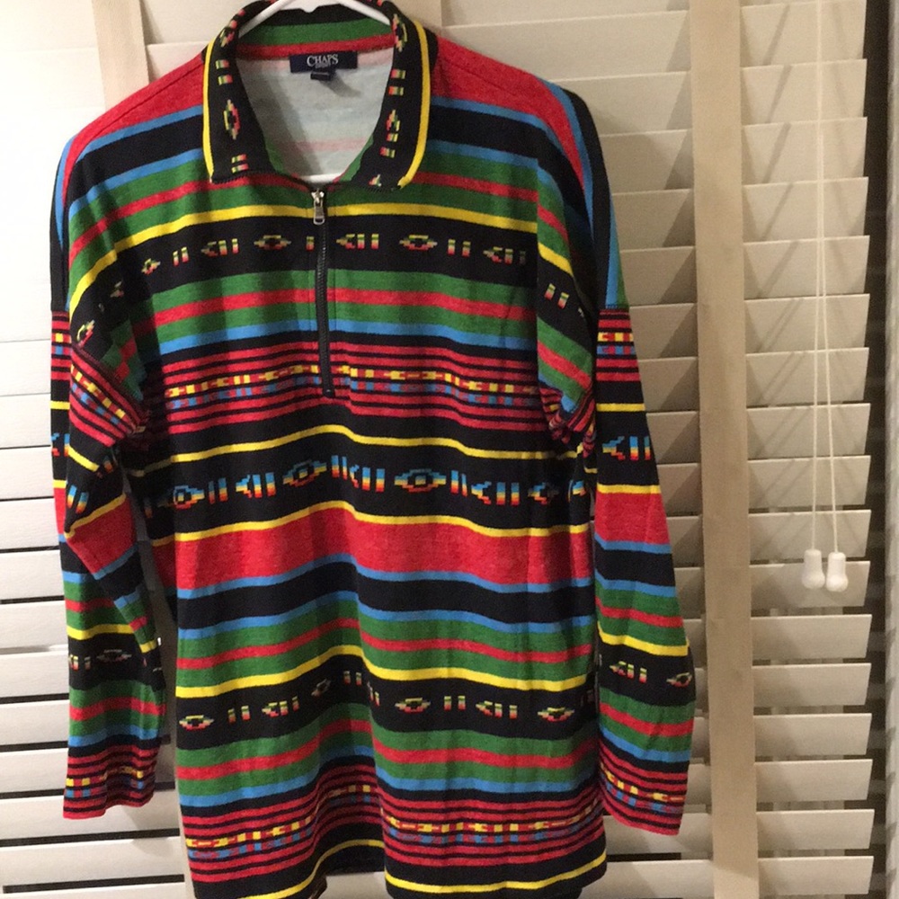 Chaps zippered jersey women’s large size